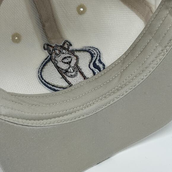 Vintage 90s Scooby Doo Hat Cap 1998 Cartoon Network 6 Panel Strapback White - Picture 5 of 12